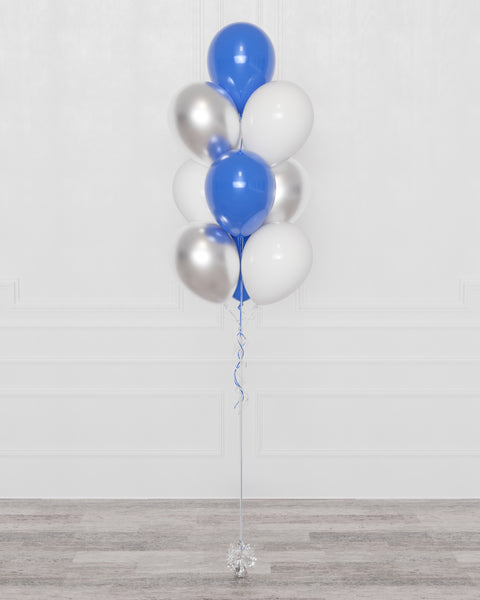 Custom Balloon Bouquet, 10 Balloons, helium-inflated