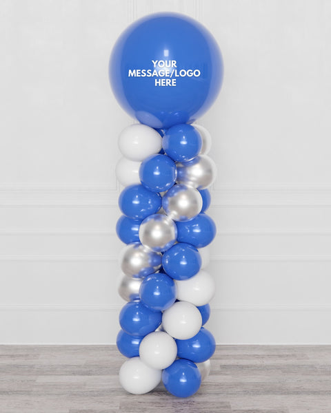 Custom Logo Jumbo Balloon Column, sold by Balloon Expert