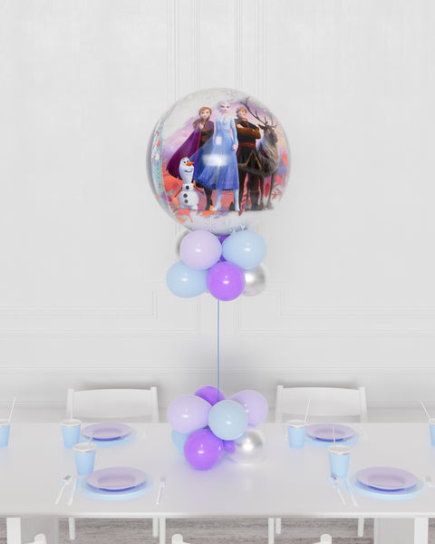 Frozen Orbz Balloon Centerpiece from Balloon Expert