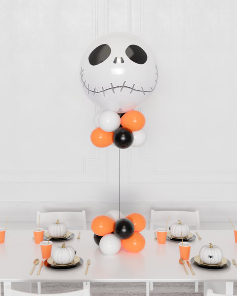Jack Skellington Orbz Balloon Centerpiece, sold by Balloon Expert