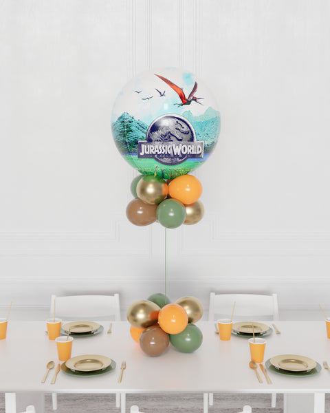 Jurassic World Orbz Balloon Centerpiece from Balloon Expert