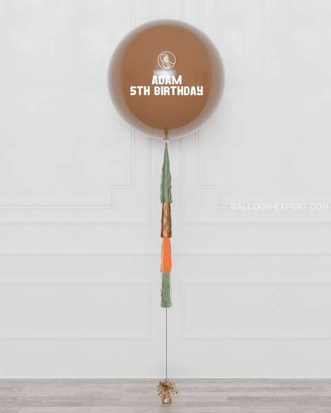 Jurassic World Jumbo Balloon with Tassels, sold by Balloon Expert