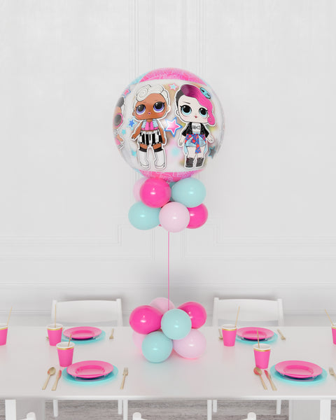 LOL Surprise Orbz Balloon Centerpiece from Balloon Expert