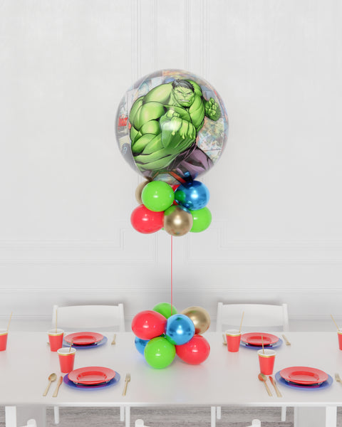Marvel's Avengers Orbz Balloon Centerpiece from Balloon Expert