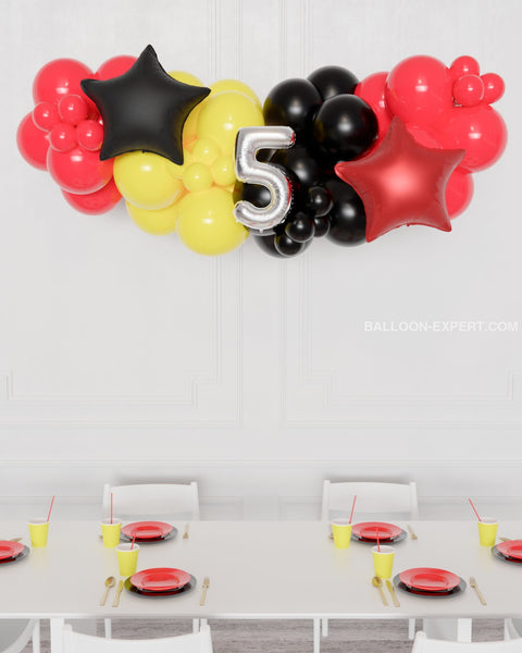 Pokemon Number Balloon Garland - 5 Feet