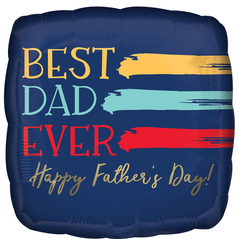 Best Dad Ever Foil Balloon, 18 in