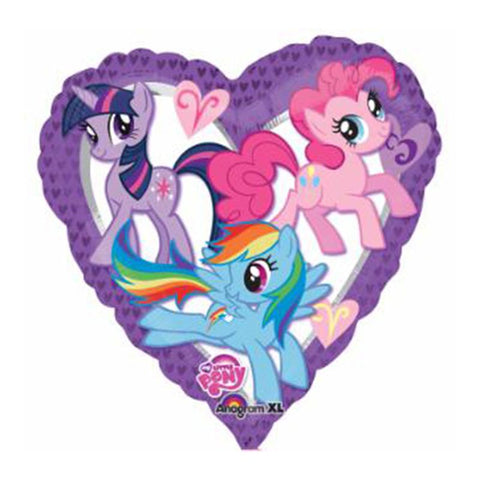 Buy Balloons My Little Pony Heart Foil Balloon, 18 Inches sold at Balloon Expert
