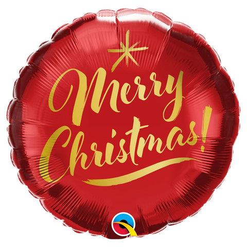 Buy Balloons Merry Christmas Foil Balloon, 18 Inches sold at Balloon Expert