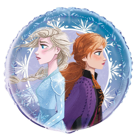 Buy Balloons Frozen 2 Anna & Elsa Foil Balloon, 18 Inches sold at Balloon Expert