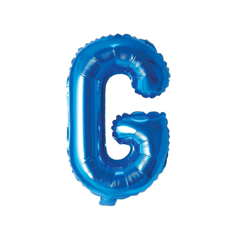 Buy Balloons Blue Letter G Foil Balloon, 16 Inches sold at Balloon Expert