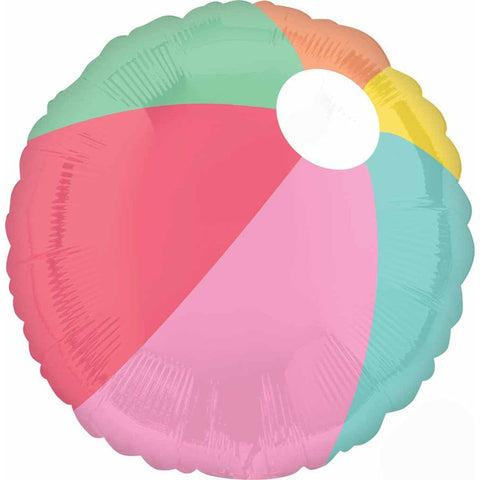 Buy Balloons Beach Ball Foil Balloon, 18 Inches sold at Balloon Expert