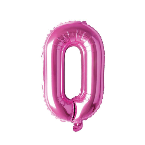 Buy Balloons Pink Letter O Foil Balloon, 16 Inches sold at Balloon Expert
