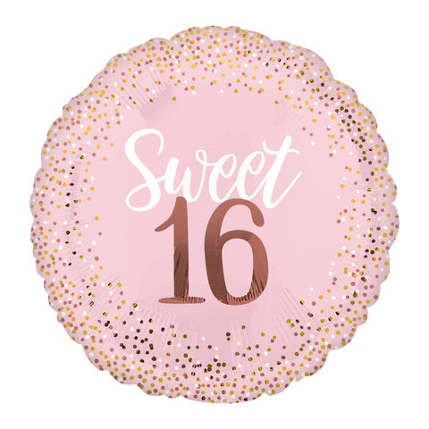 Buy Balloons Pink Sweet 16 Supershape Balloon sold at Balloon Expert