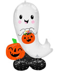 Buy Balloons Halloween Ghost Airloonz Standing Foil Air-Filled Balloon sold at Balloon Expert