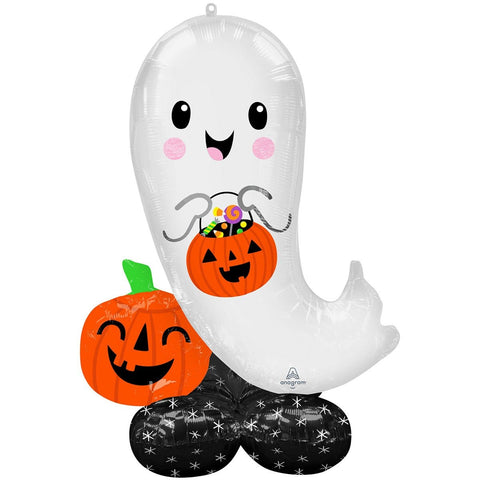 Buy Balloons Halloween Ghost Airloonz Standing Foil Air-Filled Balloon sold at Balloon Expert