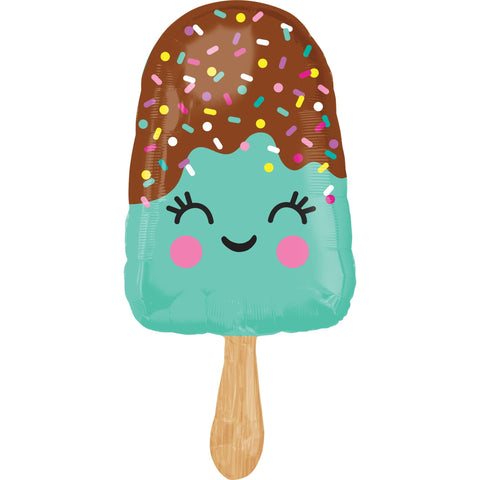 Buy Balloons Happy Ice Cream Bar Supershape Balloon sold at Balloon Expert