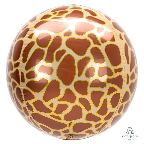 Buy Balloons Giraffe Print Orbz Balloon sold at Balloon Expert