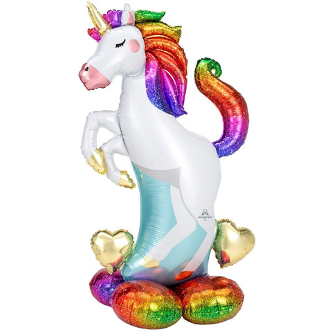 Buy Balloons Unicorn Airloonz Standing Foil Air-Filled Balloon sold at Balloon Expert