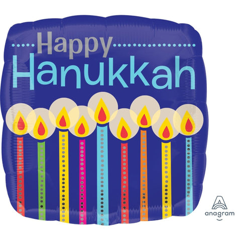 Buy Balloons Hanukkah Candles Foil Balloon, 18 Inches sold at Balloon Expert