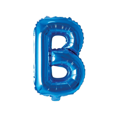 Buy Balloons Blue Letter B Foil Balloon, 16 Inches sold at Balloon Expert