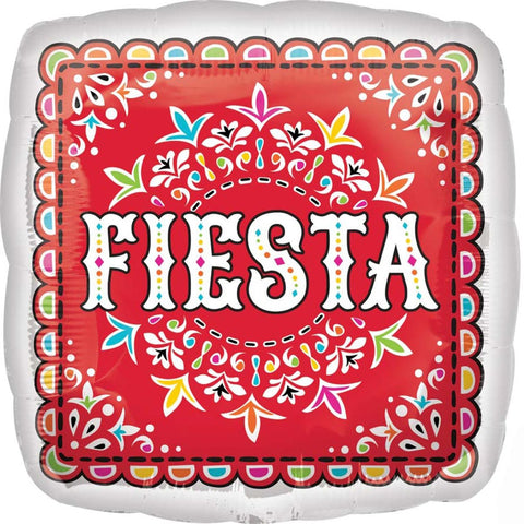 Buy Balloons Fiesta Foil Balloon, 18 Inches sold at Balloon Expert
