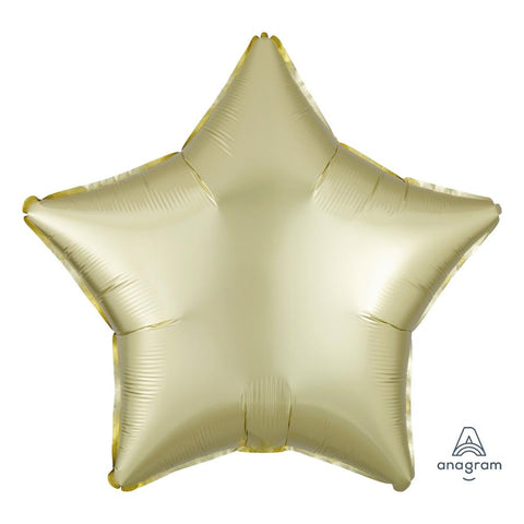 Buy Balloons Pastel Yellow Star Shape Foil Balloon, 18 Inches sold at Balloon Expert