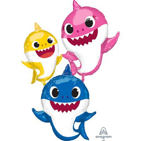 Buy Balloons Giant Baby Shark Air Walker Foil Balloon sold at Balloon Expert