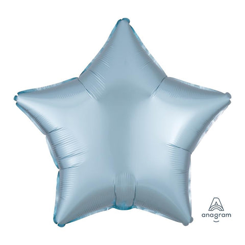 Buy Balloons Pastel Blue Star Shape Foil Balloon, 18 Inches sold at Balloon Expert