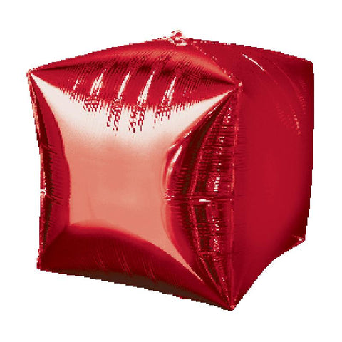 Buy Balloons Red Cubez Balloon, 15 Inches sold at Balloon Expert