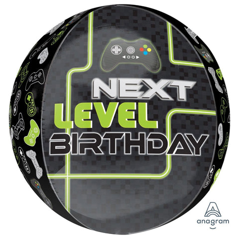 Buy Balloons Level Up Birthday Orbz Balloon sold at Balloon Expert