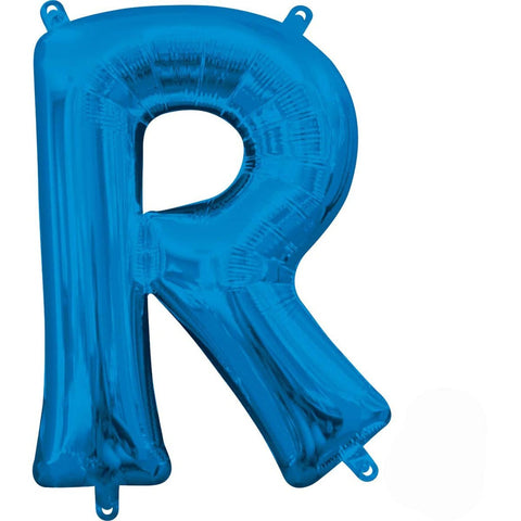 Buy Balloons Blue Letter R Foil Balloon, 36 Inches sold at Balloon Expert