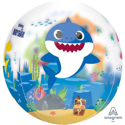 Buy Balloons Baby Shark Orbz Foil Balloon sold at Balloon Expert