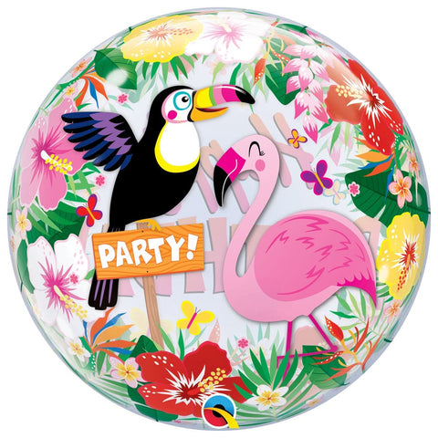 Buy Balloons Tropical Birthday Party Bubble Balloon sold at Balloon Expert