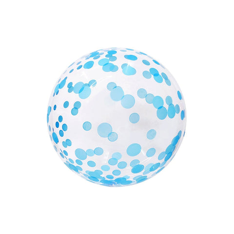 Buy Balloons Confetti Bubble Balloon, Blue, 18 Inches sold at Balloon Expert
