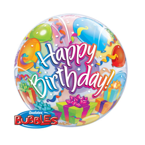 Buy Balloons Birthday Surprise Bubble Balloon sold at Balloon Expert