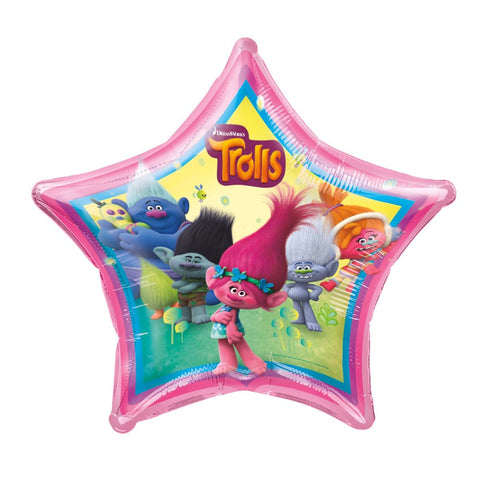 Buy Balloons Trolls Star Supershape Balloon sold at Balloon Expert