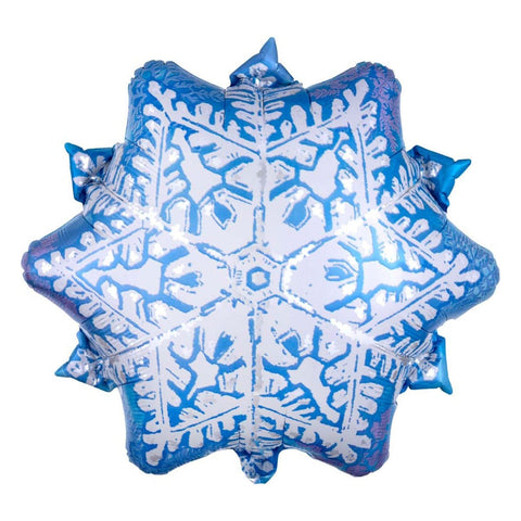 Buy Balloons Snowflake Shape Foil Balloon, 18 Inches sold at Balloon Expert