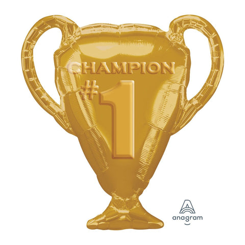 Buy Balloons Gold Trophy Supershape Balloon sold at Balloon Expert