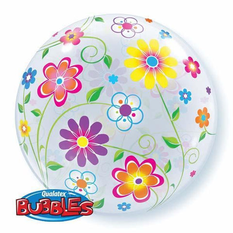Buy Balloons Spring Floral Bubble Balloon sold at Balloon Expert
