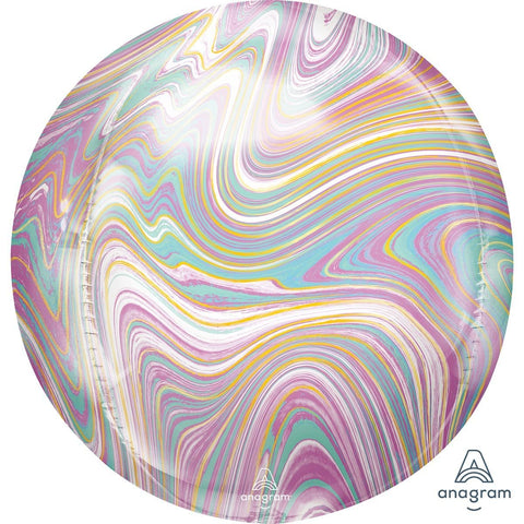 Buy Balloons Pastel Marble Orbz Balloon sold at Balloon Expert