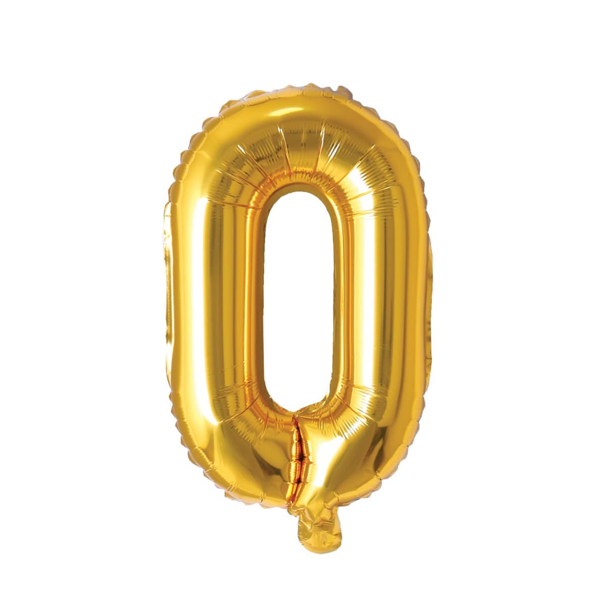 Gold Letter O Foil Balloon, 16 Inches | Balloon Expert