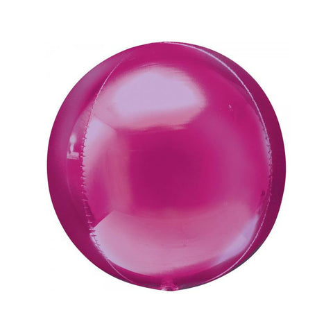 Buy Balloons Bright Pink Orbz Balloon, 16 Inches sold at Balloon Expert