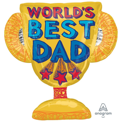 Buy Balloons World’s Best Dad Supershape Balloon sold at Balloon Expert