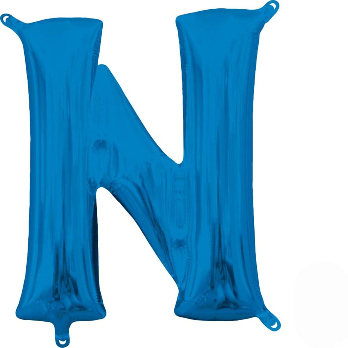 Blue Letter N Foil Balloon, 36 Inches | Balloon Expert