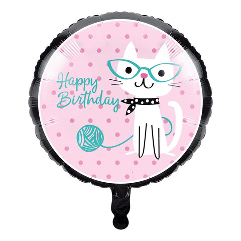 Buy Balloons Purr-fect Party Foil Balloon, 18 Inches sold at Balloon Expert