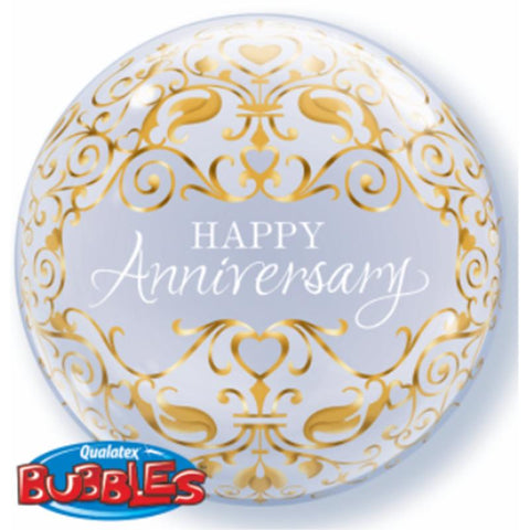 Buy Balloons Anniversary Classic Bubble Balloon sold at Balloon Expert