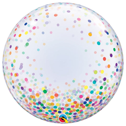 Buy Balloons Rainbow Dots Bubble Deco. Balloon sold at Balloon Expert