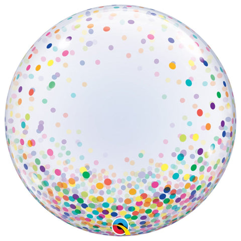 Buy Balloons Rainbow Dots Bubble Deco. Balloon sold at Balloon Expert