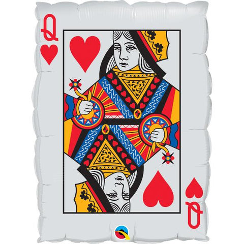 Buy Balloons Queen Of Hearts / Ace Of Spades Supershape Balloon sold at Balloon Expert