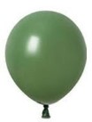 12" avocado green latex balloon
